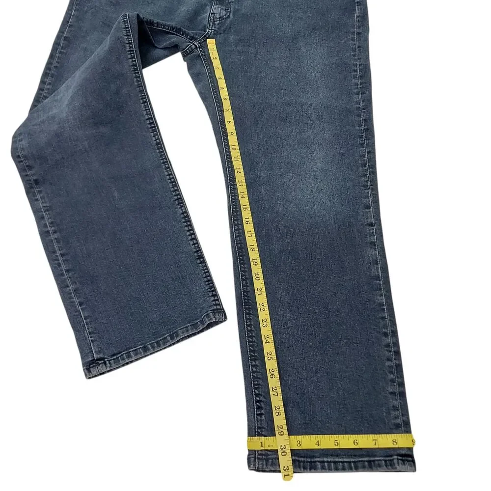 Levi's 541 Jeans Mens 42x31 Blue Straight Leg Stretch Work Comfort Durable Denim